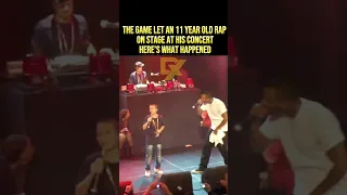 The Game Let 11 Year Old Rap His Song on Stage 😳👀 Crowd Went Crazy