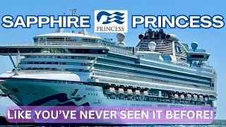 The ULTIMATE Sapphire Princess Cruise Ship | Full Tour 2024 | HD