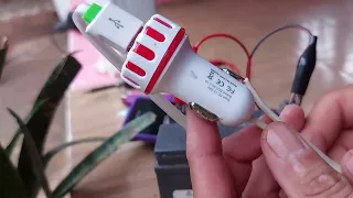 Adaptando um Carregador de celular (usb) para usar em baterias 12 ou 24v