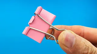 10 Amazing Hacks With Binder Clips That Are Really Useful | Great Tips