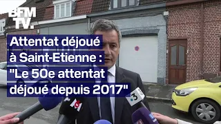 Attentat déjoué pour les JO à Saint-Etienne: la prise de parole de Gérald Darmanin en intégralité