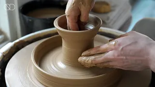 도자기 케이크 스탠드 만들기 : Making a Ceramic Cake stand [ONDO STUDIO]