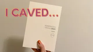 ANOTHER planner purchase... and UPDATED planner system! | Hobonichi Cousin 2023 Spring Edition