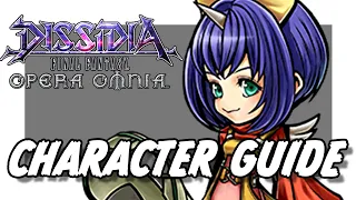 DFFOO EIKO EARLY C90 CHARACTER GUIDE! BEST SPHERES AND ARTIFACTS! HOW TO PLAY EIKO! 4TH ANNIVERSARY