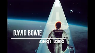 David Bowie - Ashes to Ashes (lyrics video with AI generated images)