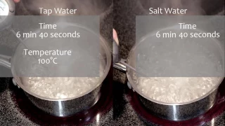 Does Salt Water Boil Faster? | Experiment