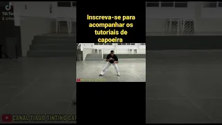 Movimento avançado de capoeira floreio