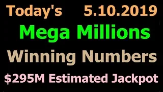 Today Mega Millions Winning Numbers 10 May 2019 Friday. Tonight Mega Millions Drawing 5/10/2019