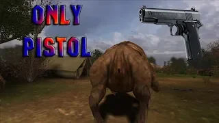 Стрим - Только пистолет, ТОЛЬКО ХАРДКОР!!! STALKER Clear Sky ONLY PISTOL