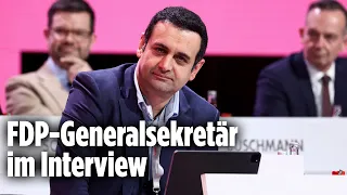 FDP-Generalsekretär Djir-Sarai: „Wir brauchen JETZT die Wirtschafts-Wende“