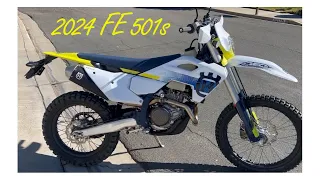 2024 FE 501s Motocross