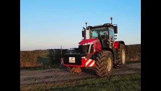Just the Job - Massey Ferguson 8S with CBF 10 & Tractor Safety Wings