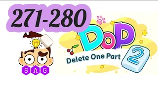 DELETE ONE PART 2 DOP 2 level 271 272 273 274 275 276 277 278 279 280 answers gameplay