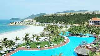 обзор отеля Vinpearl Resort Hha Trang, прогулка по верхнему саду