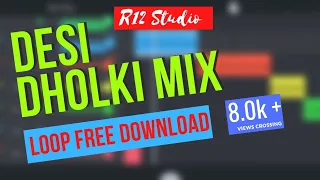 Desi Dholki mix Loop ll Ramtudi loop ll 150 bpm ll 2k21ll Free download ll #ramtudi_new