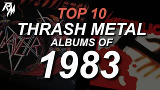 THE BEST THRASH METAL RECORDS OF 1983. (TOP 10)