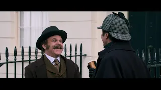 Exclusive Holmes & Watson Clip - Will And John It's Elementary Reunited