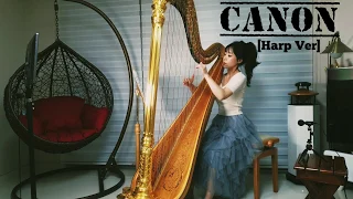 Pachelbel's "Canon" Harp Cover / George Winston - by Hawa