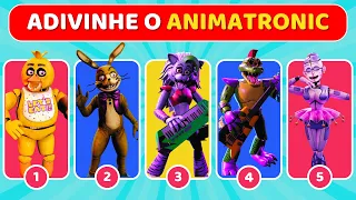 Quiz das Sombras de FNAF: Teste seus conhecimentos sobre os personagens assustadores!