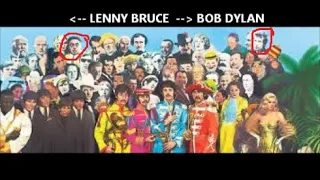 Bob Dylan-Lenny Bruce-live 2019 (audio with pics + footage of Comedian Lenny Bruce)