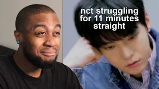 NCT STRUGGLING for 11 minutes STRAIGHT!