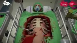 PS4 Surgeon Simulator Hallway Heart Transplant