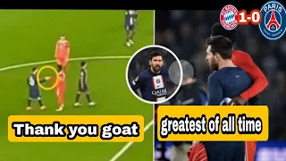 Alphonso Davies got Lionel Messi's shirt & Jamal Musiala got Neymar's shirt psg 0 - bayren 1