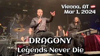 Dragony - Legends Never Die @szene Wien, Vienna, AT 🇦🇹 March 1, 2024 LIVE HDR 4K