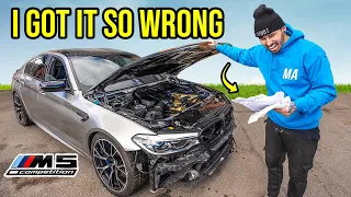 REBUILDING A CHEAP BMW M5 COMPETITION | PT 6