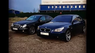 Что круче?: Mercedes E-class w211 и BMW 5-series e60