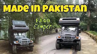 toyota land cruiserFJ 40 motorhome | truck camper made in pakistan | modified squad pk