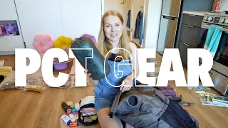My Gear for the Pacific Crest Trail: what I started with