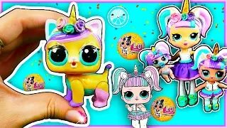 UNICORN PET LOL Surprise Custom Doll DIY |  CONFETTI POP Customs | How to Make Dolls