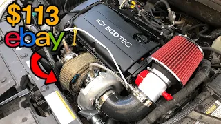 Installing the $113 eBay Turbo on the Chevy Cruze 1.8 Daily Driver Part 1