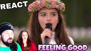 VOCAL COACHES REACT: ANGELINA JORDAN - FEELING GOOD