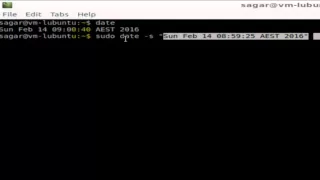 How to change the date in Linux