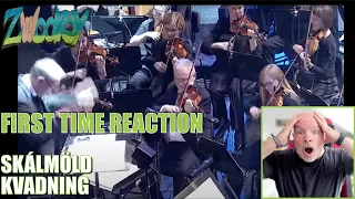 Skálmöld - Kvadning - (Reaction!) - Awesome combination with Orchestra! Catchy Melodies! Perfect!