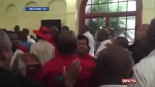 VIDEO: EFF thrown out of parliament