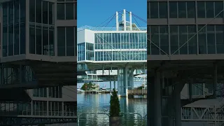 The Cinesphere behind the Ontario Place pods, Toronto #short #short