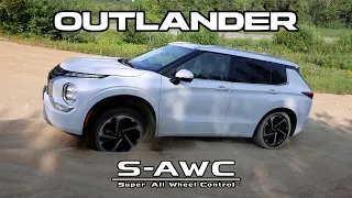 Mitsubishi Outlander S-AWC Тест на бездорожье на песке | Держитесь подальше от песка!