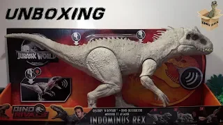 UNBOXING : INDOMINUS REX - JURASSIC WORLD (Mattel)