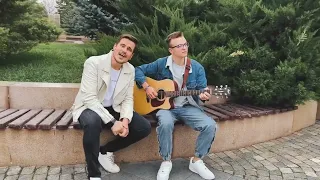 Акустический Cover на песню Тополиный пух под гитару