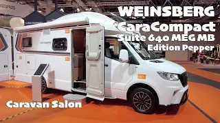 Weinsberg CaraCompact Suite 640 MEG MB Edition Pepper | semi-integral on Mercedes Sprinter