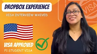 F1 STUDENT VISA DROPBOX EXPERIENCE | MASTER'S IN USA | VISA APPROVED | Step by Step Guide