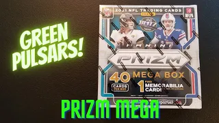 2021 Panini Prizm Football Mega Box! New Retail Release!