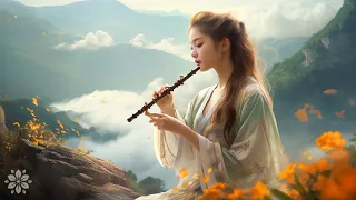 Flute Music For Calm The Mind, Stop Thinking | Tibetan Healing Flute | Remove All Negative Energy