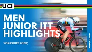 Men Junior ITT Highlights | 2019 UCI Road World Championships
