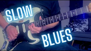 Super Slow Blues Guitar Backing Track (G)