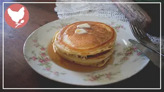 Easy Sourdough Pancakes | Sourdough Discard Recipe | Cosmopolitan Cornbread
