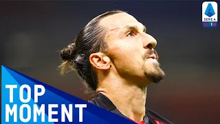 Zlatan Scores Milan's First Goal Of The Season | Milan 2-0 Bologna | Top Moment | Serie A TIM